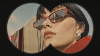 Vintage Binocular Brand Film reference image 4