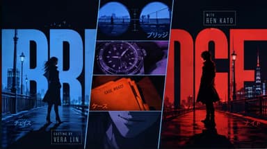 Retro Anime Crime Title Sequence reference image 4